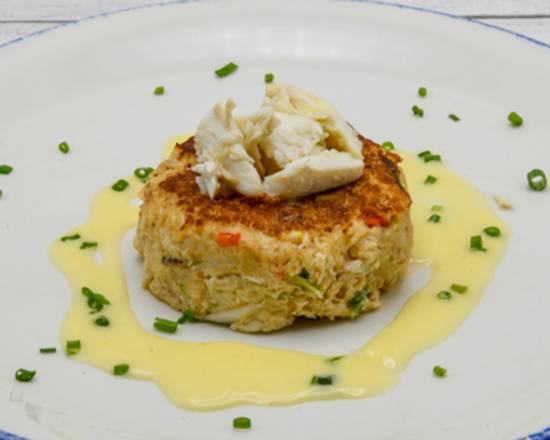 Order Blue Crab Cake food online from Landry Seafood House store, San Antonio on bringmethat.com