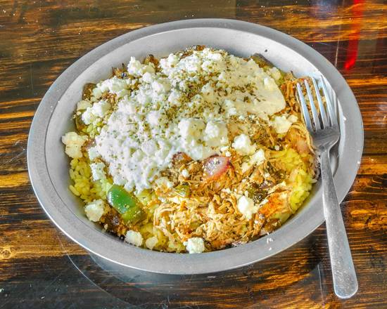 Order Chicken gyro rice bowl food online from Think Greek- Port St Lucie store, Port St. Lucie on bringmethat.com