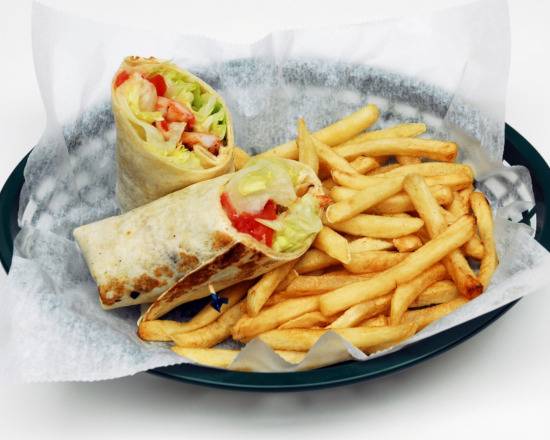 Order Shrimp Wrap food online from Sports Grill South store, Miami on bringmethat.com