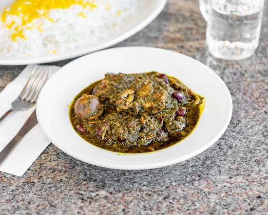 Order Ghormeh Sabzi with Rice food online from Middle East Market store, Berkeley on bringmethat.com