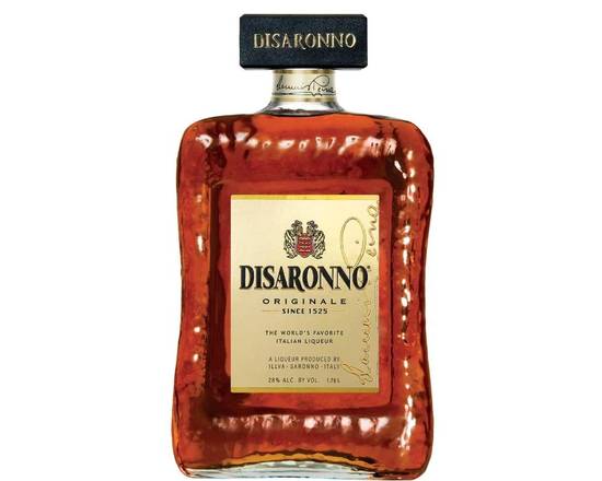 Order Disaronno, 750mL amaretto (28.0% ABV) food online from Golden Ox Liquors store, Saint Augustine on bringmethat.com