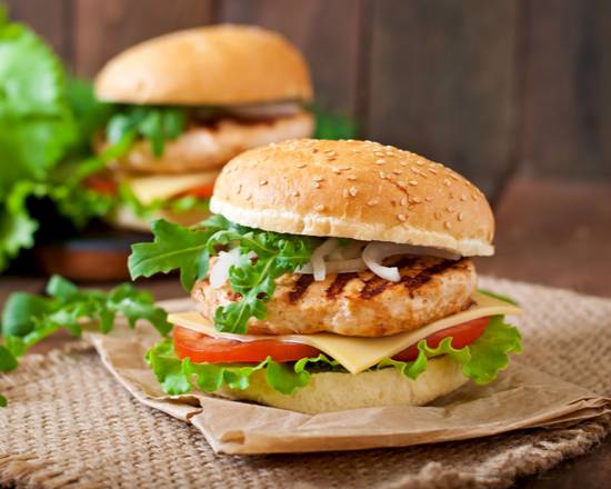 Order Grilled Chicken Burger food online from Mrbeast Burger store, White Oak on bringmethat.com