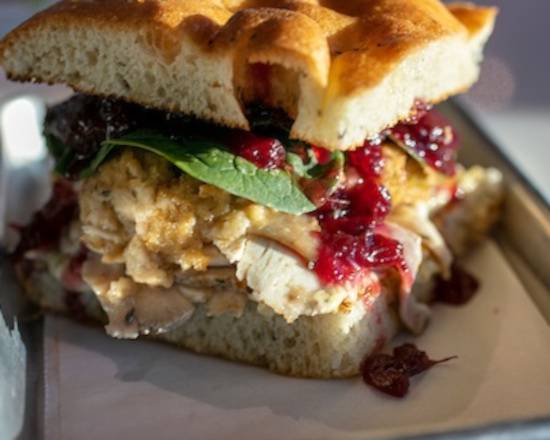 Order Pilgrim Sandwich food online from Larder Gourmet Market + Eatery store, Metairie on bringmethat.com