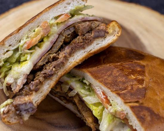 Order Torta Cubana food online from Los Fernandez store, Streamwood on bringmethat.com