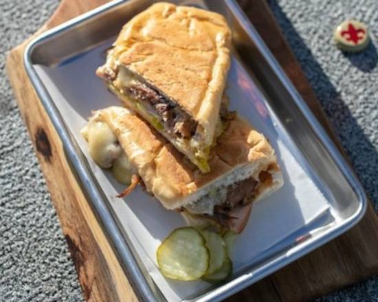 Order Cuban Sandwich food online from Larder Gourmet Market + Eatery store, Metairie on bringmethat.com