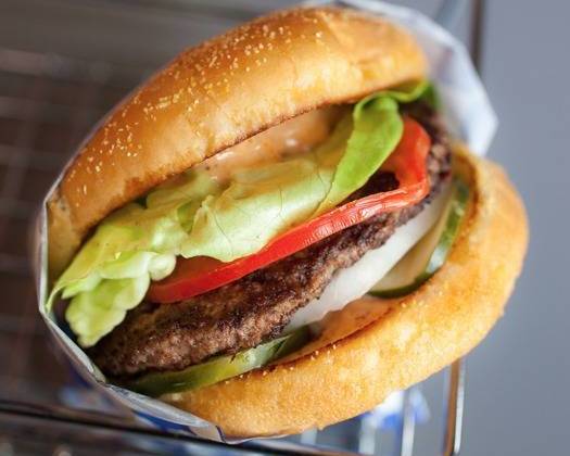 Order Build-Your-Own Burger food online from Two Doors Down store, Seattle on bringmethat.com