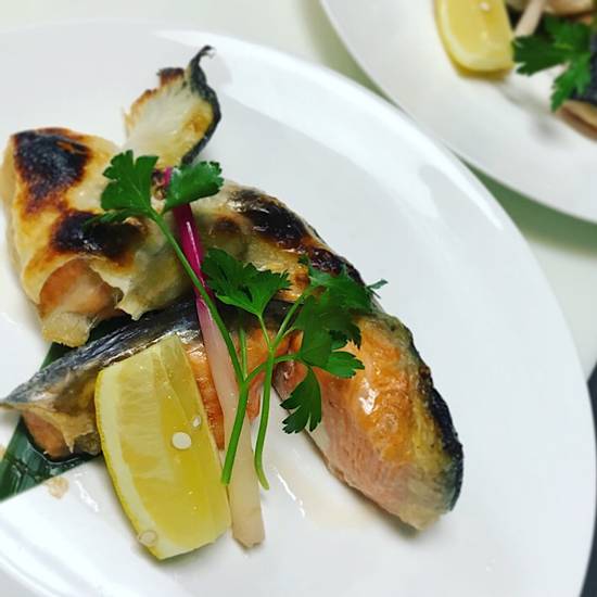 Order Salmon Kama food online from K-ZO Restaurant store, Culver City on bringmethat.com