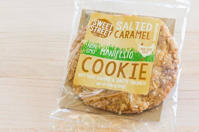 Order SALTED CARAMEL COOKIE - VEG food online from Mad Greens store, Highlands Ranch on bringmethat.com
