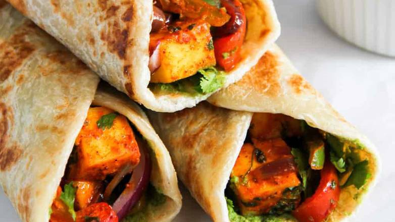 Order Paneer Wrap food online from Maa Kitchen store, Jacksonville on bringmethat.com