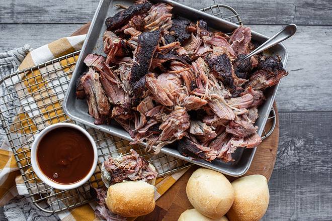 Order Party Pack Pulled Pork food online from Logan's Roadhouse store, Fayetteville on bringmethat.com