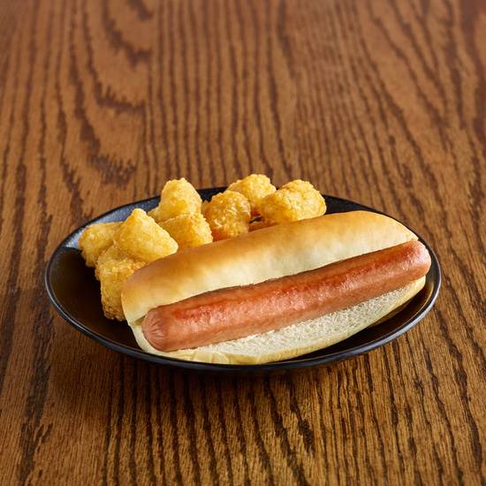 Order Kid's Single Hot Dog food online from Wild Wing Cafe store, Greenville on bringmethat.com