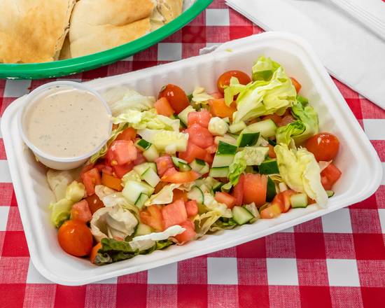 Israeli Salad with Tahini