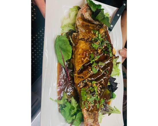 Order Whole Red Snapper food online from Zabb Thai Kitchen store, Clarkstown on bringmethat.com