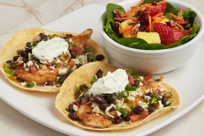 Order Baja Fish Tacos food online from Silver diner - tysons corner, va store, McLean on bringmethat.com