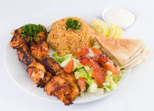 Order Chicken Kebob Bowl (Thigh) food online from Z Falafel store, Los Angeles on bringmethat.com