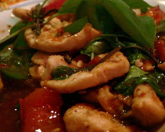 Order L-7 Pad Kra Prow food online from Thaicuisine store, Austin on bringmethat.com