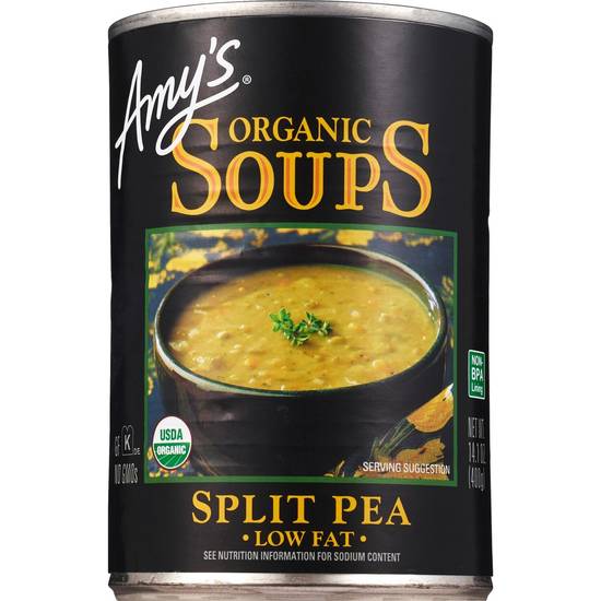 Order Amy's Organic Soups Low Fat, Split Pea food online from Cvs store, SUNNYVALE on bringmethat.com