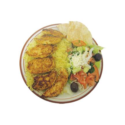 Order Chicken Plate food online from Gyros King store, Nashville on bringmethat.com