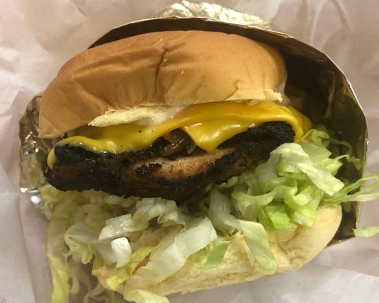 Order Grilled Jerk Chicken Sandwich food online from Frame Pizzeria store, Los Angeles on bringmethat.com