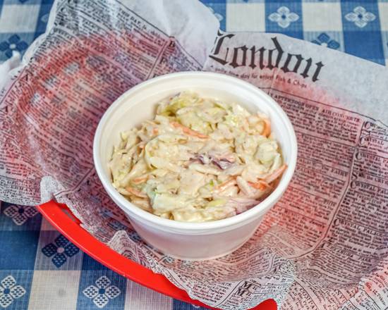 Order Coleslaw food online from Ok Uk Fish N Chips store, North Fort Myers on bringmethat.com