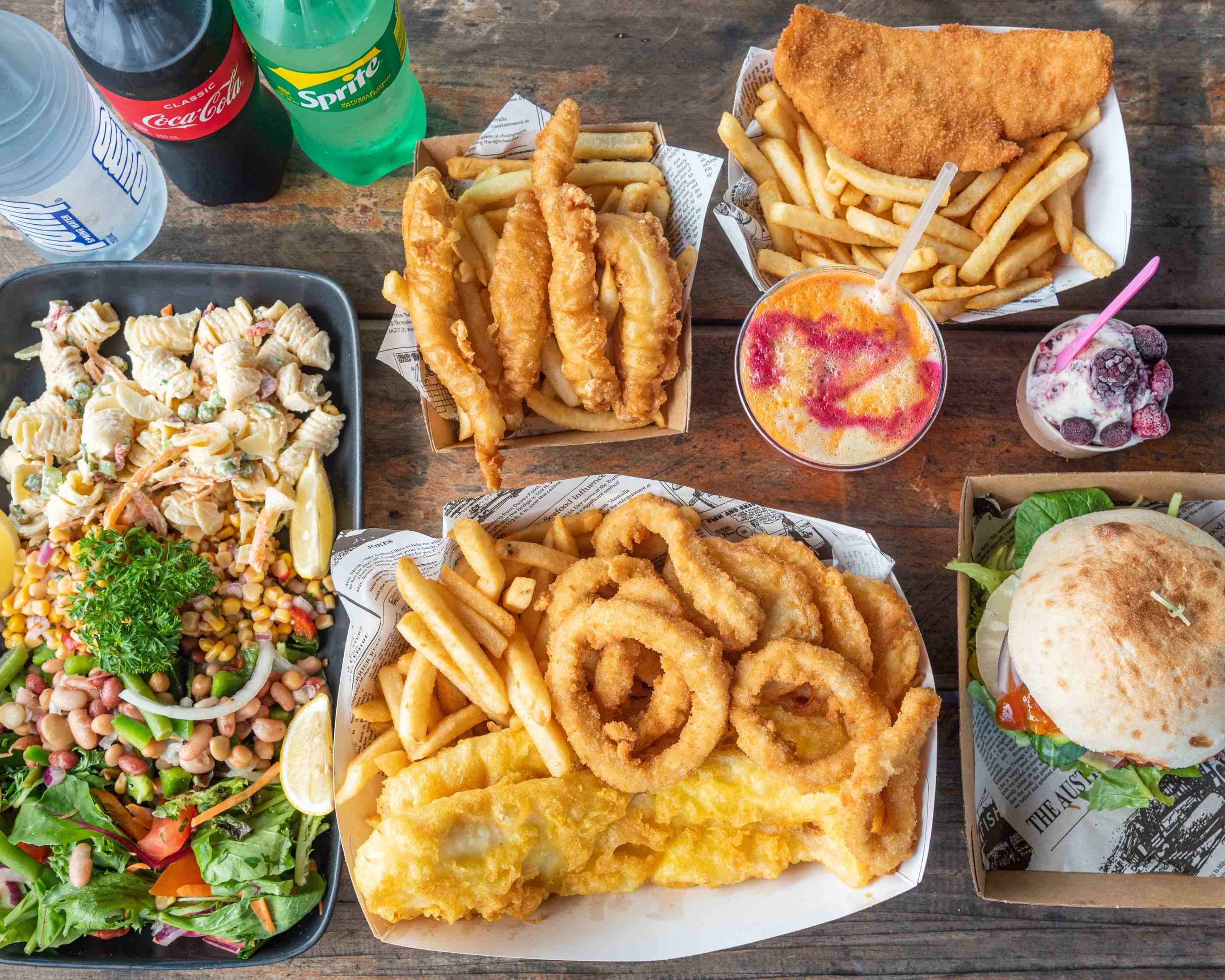 Order De Lish Fish Kings Delivery Online Sunshine Coast Menu