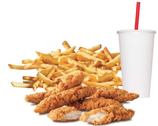 Order Chicken Strips (5 pcs) food online from 3 Brothers King of Philly Cheesesteak store, Winter Haven on bringmethat.com