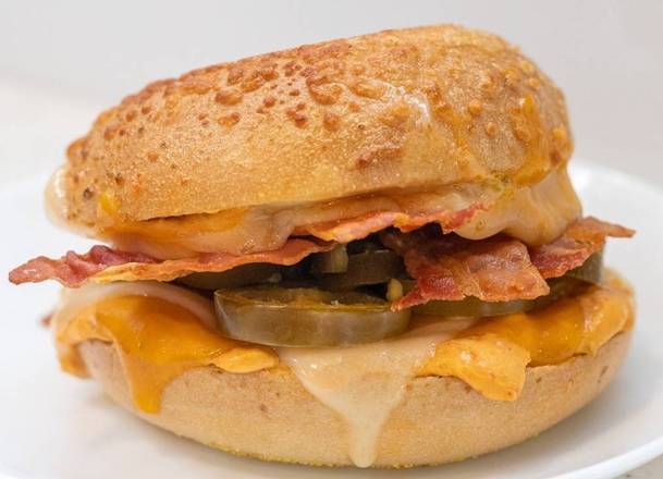 Order Spicy Jalapeno Bacon Grilled Cheese food online from Einstein Bros Bagels store, Palm Harbor on bringmethat.com