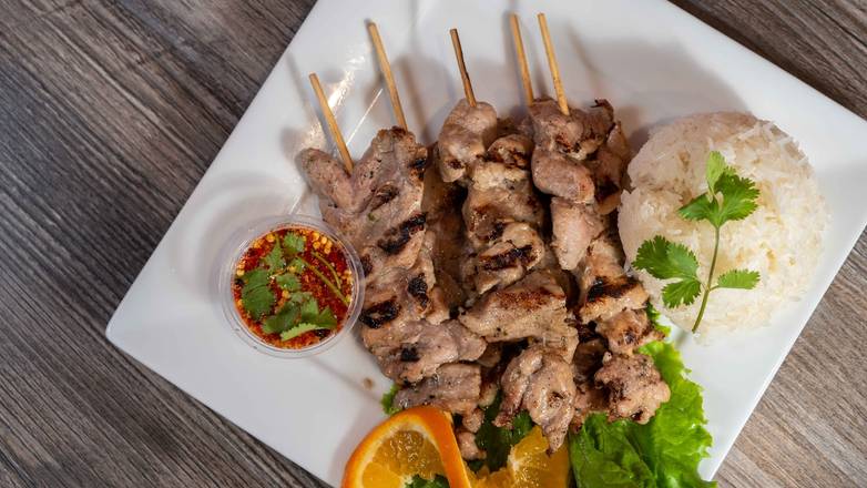 Order Thai Style B.B.Q Pork food online from Cook On Thai store, Corona on bringmethat.com