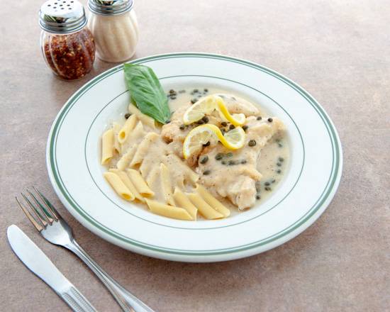 Order Chicken Piccata food online from Papa Joe's - Altamonte Springs store, Altamonte Springs on bringmethat.com