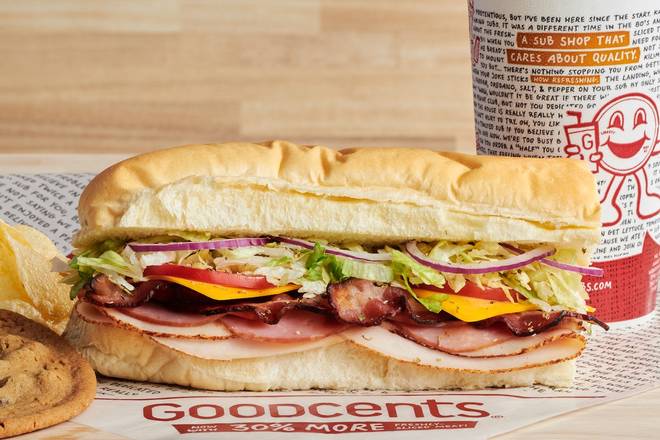 Order Ultimate Club food online from Goodcents Deli Fresh Subs store, Gardner on bringmethat.com