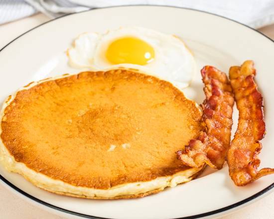 Order Jr Pancake Breakfast food online from Hof Hut store, Torrance on bringmethat.com