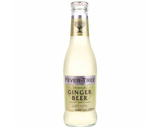 Order Fever Tree Ginger Beer (6.8oz Glass Bottle) food online from Nobu Miami store, Miami Beach on bringmethat.com