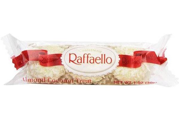 Order Raffaello 1 Oz food online from Fresko Market store, Miami on bringmethat.com