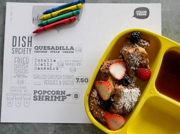 Order Nutella French Toast Bites food online from Dish Society store, Houston on bringmethat.com