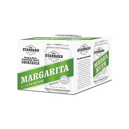 Order The Standard Margarita (4PK 355 ML) 131893 food online from BevMo! store, Anaheim on bringmethat.com