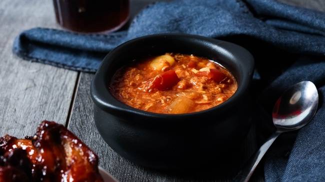 Order Brunswick Stew food online from Red Hot and Blue store, Fairfax on bringmethat.com