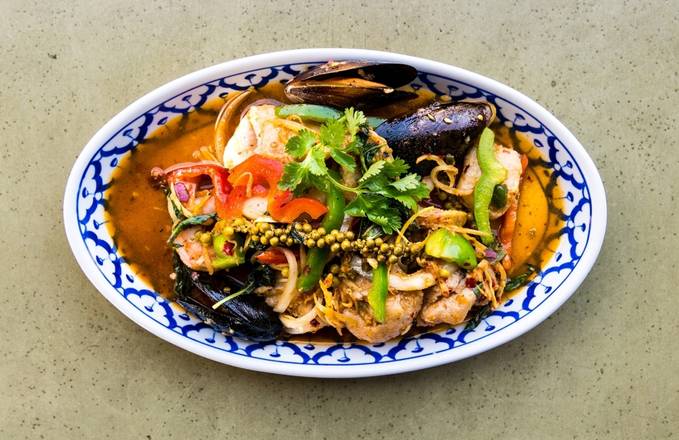 Order Gulf of Siam food online from Celadon Thai Kitchen store, Los Angeles on bringmethat.com