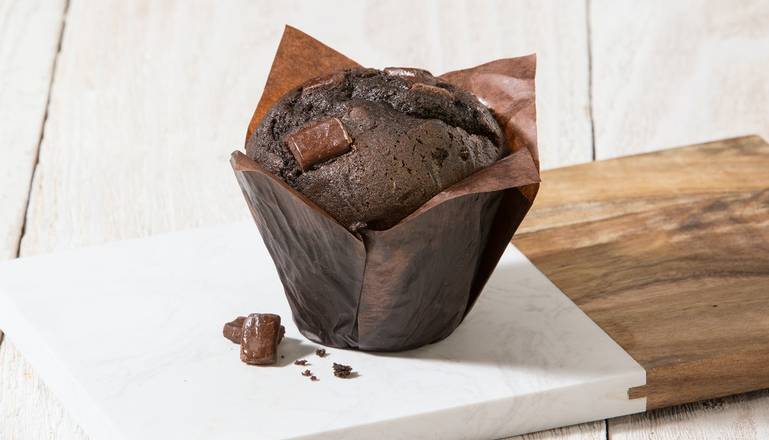 Order Muffins & Scones|Double Chocolate Muffin food online from The Coffee Bean & Tea Leaf store, Los Angeles on bringmethat.com