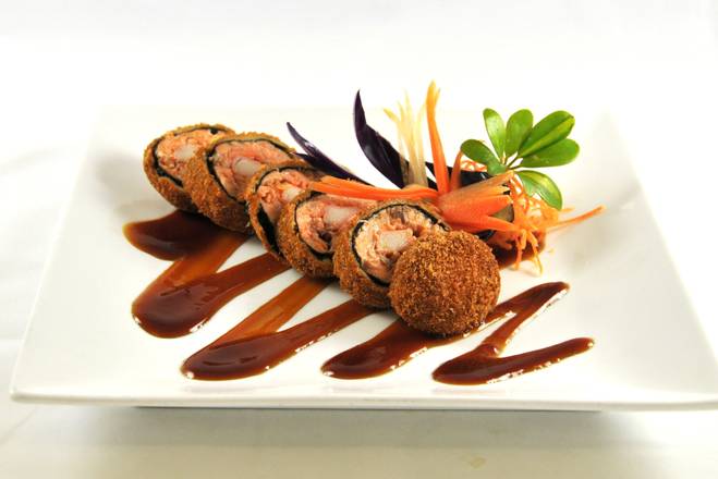 Order Crunchy Roll (6 pcs) food online from Nami Sushi store, Miramar on bringmethat.com