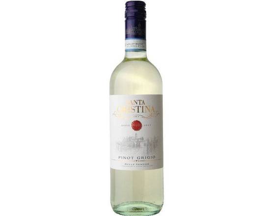 Order Santa Cristina Pinot Grigio, 750mL wine (13.00% ABV) food online from Fresko Market store, Miami on bringmethat.com