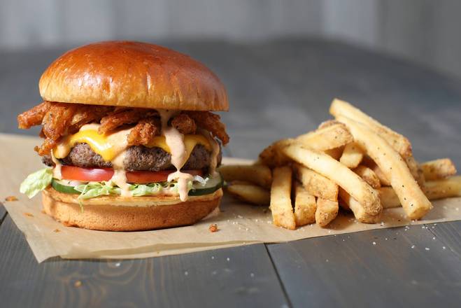 Order Aussie Burger food online from Aussie Grill Virtual store, Tampa on bringmethat.com