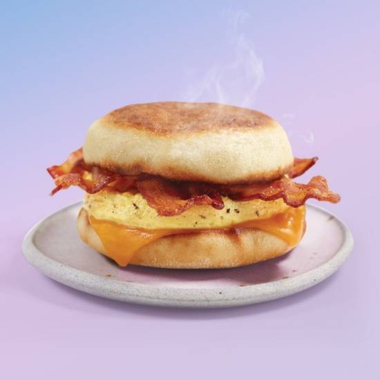 Order Sandwiches & Wraps|Bacon Egg Cheese English Muffin food online from The Coffee Bean & Tea Leaf store, Hollywood on bringmethat.com