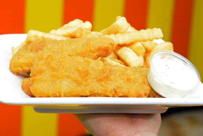 Order 12 Pieces with Chips food online from Chicken Delight store, Jersey City on bringmethat.com
