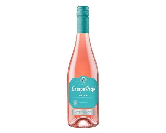 Order Campo Viejo Rose, 750mL wine (13.5% ABV) food online from Xtra Liquors & Wines store, WEST MIAMI on bringmethat.com