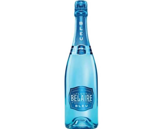 Order Luc Belaire Bleu 750ml food online from Pit Stop Liquor Mart store, El Monte on bringmethat.com
