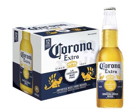 Order Corona, 12pk-12oz bottle beer (4.5% ABV) food online from Woodbury Wine & Spirits store, ORLANDO on bringmethat.com