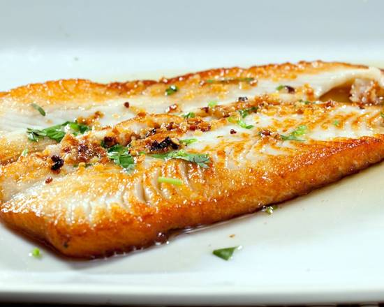 Order Pan-Fried Tilapia food online from Akashi Japanese Restaurant store, Miami on bringmethat.com