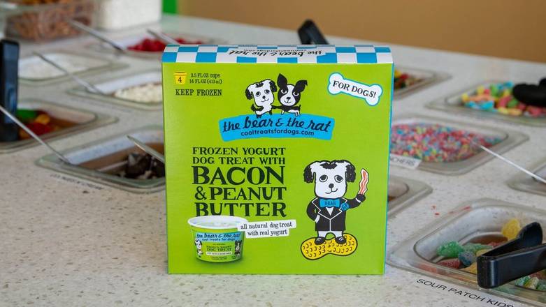 Order Bacon & Peanut Butter - Dog Yogurt food online from Yogurt Brothers store, Westminster on bringmethat.com