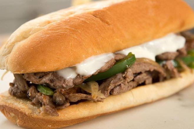 Order Steak Philly food online from Wow Wings & Hibachi store, Spartanburg on bringmethat.com