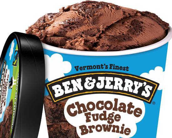 Order Ben and Jerrys Chocolate Fudge Brownie (Pint) food online from Fresko Market store, Miami on bringmethat.com